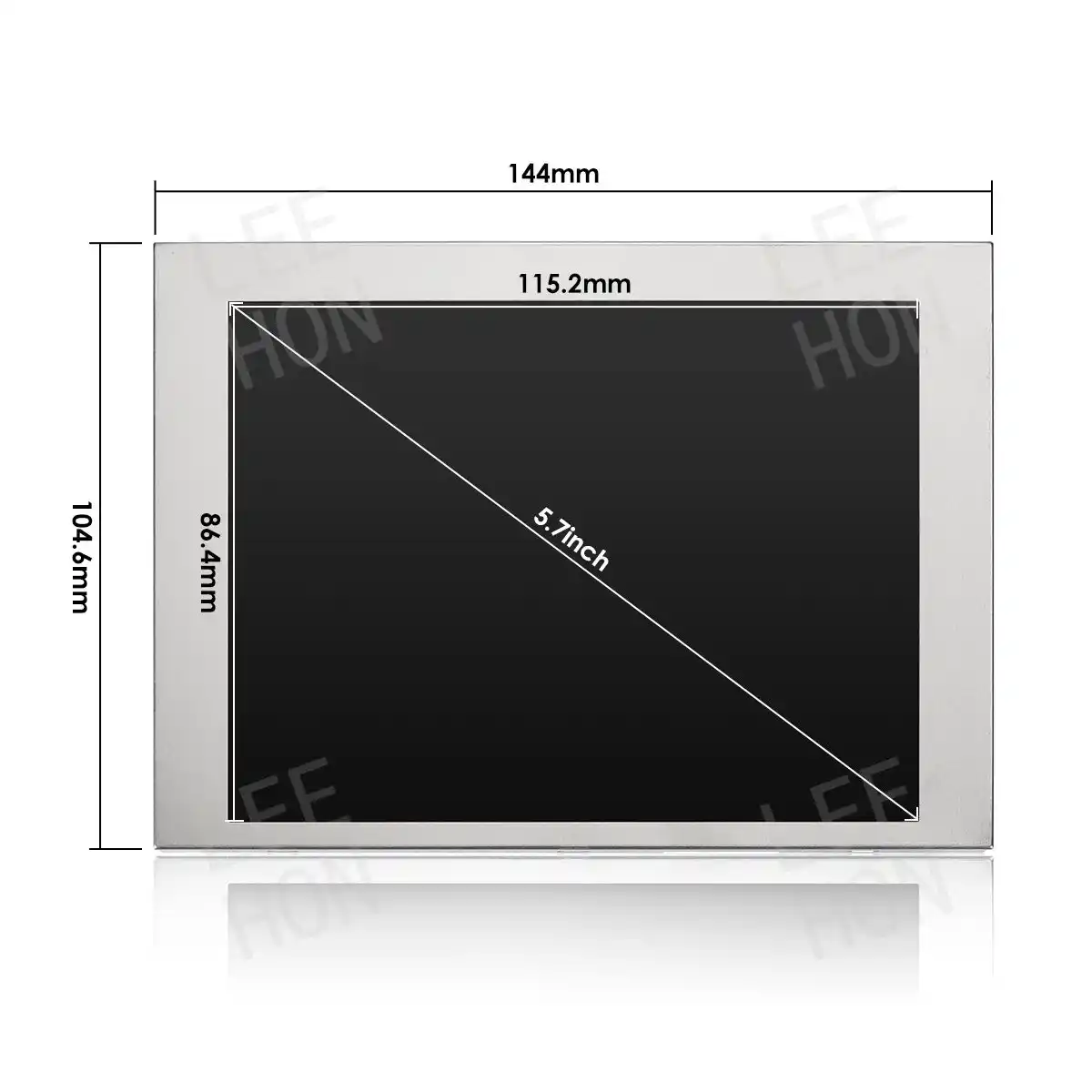G057VN01 V2-Dimensions
