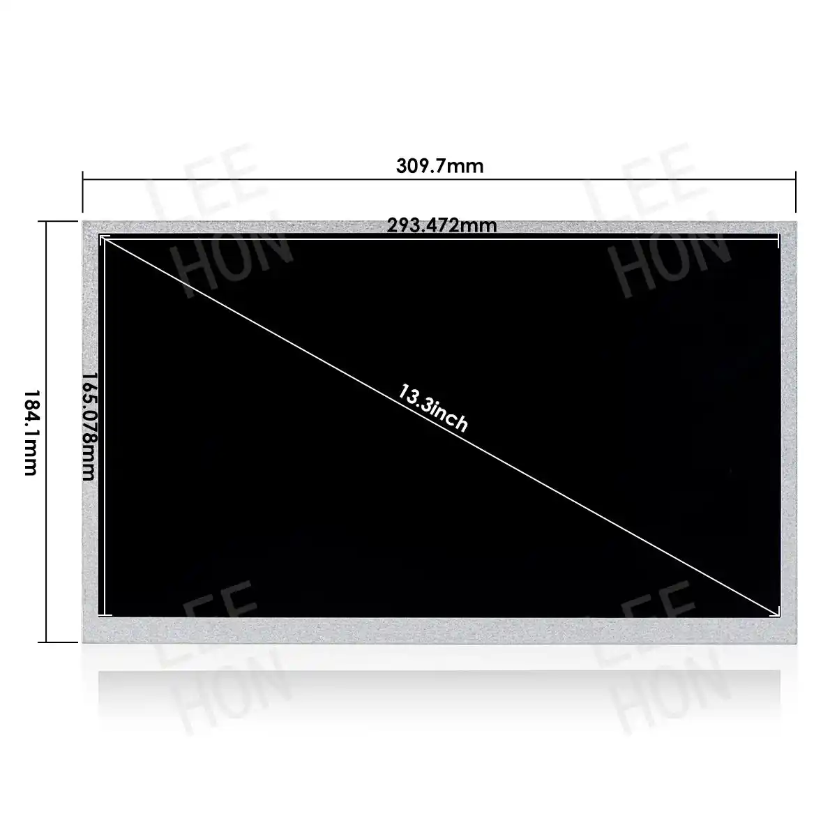 G133HAN01.1-Dimensions
