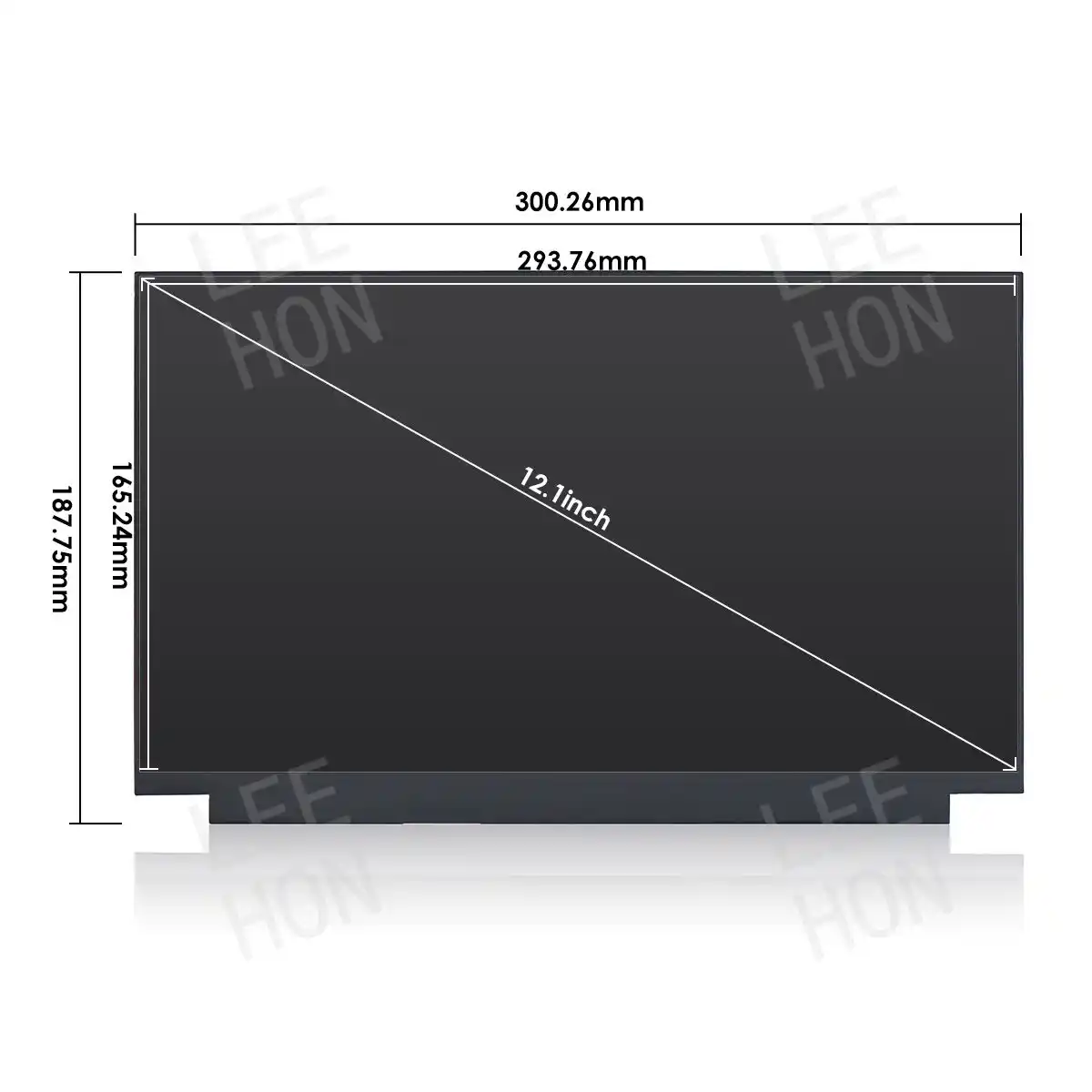 EV133FHM-N40-Dimensions